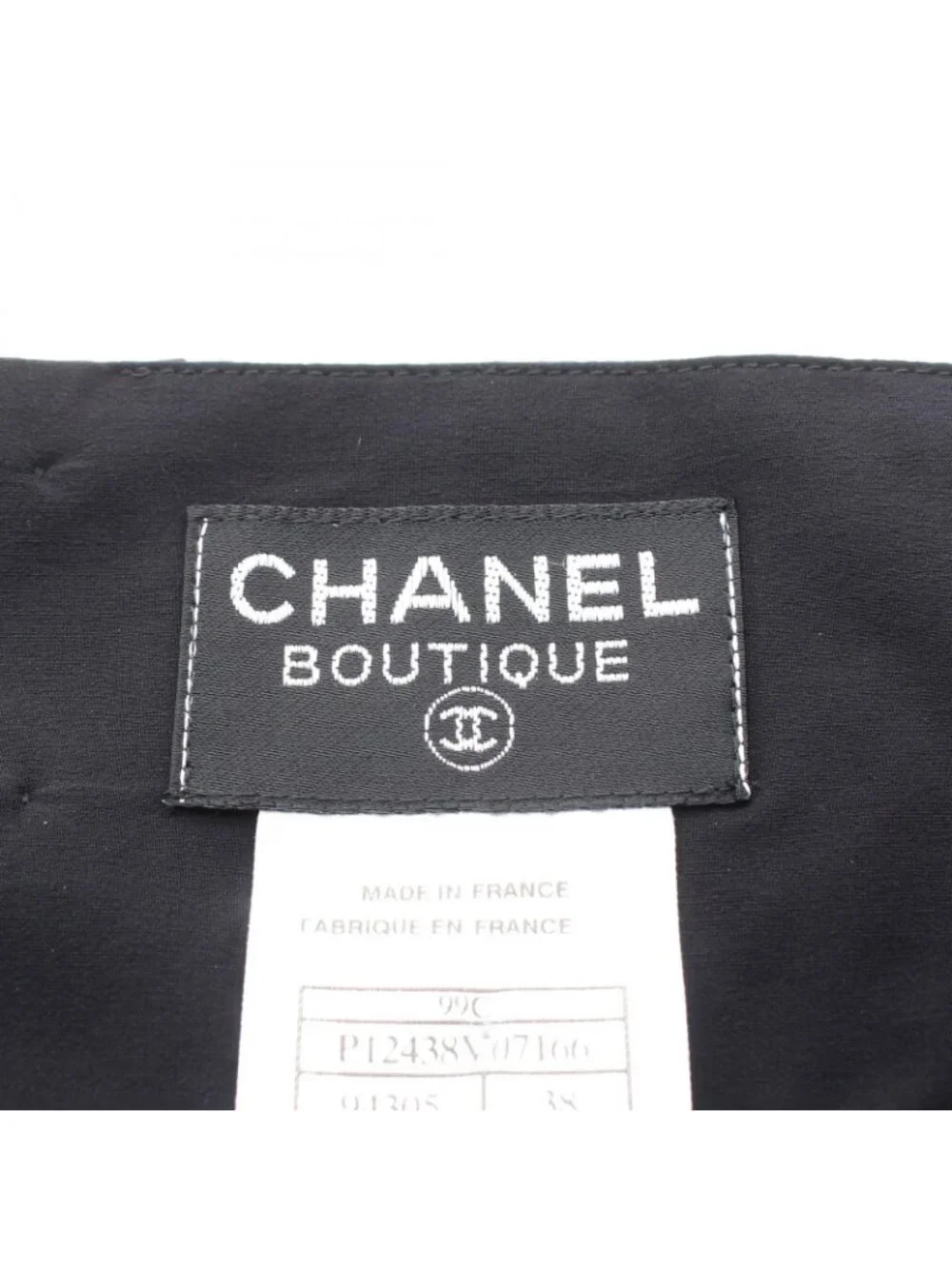 Chanel Dress Coco Buttons Cami Nylon Rayon